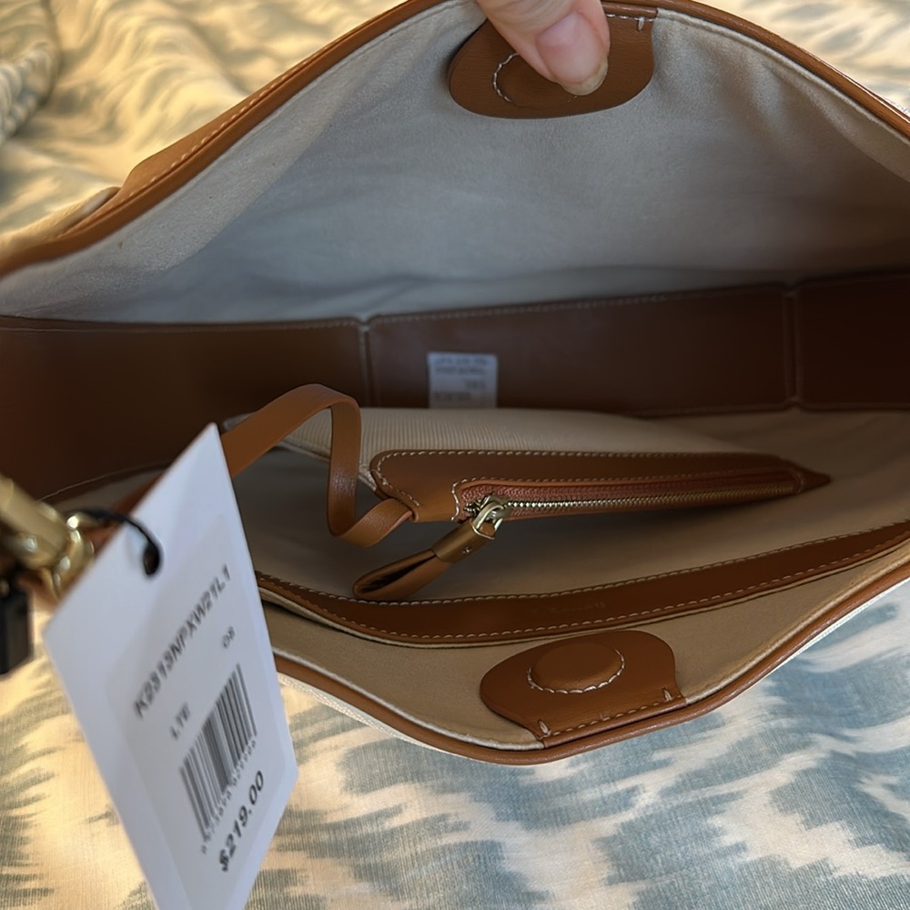 🌟 NWT | ‘Crooked’ Half Moon Shoulder Bag by KUNOGIGI - Picture 11 of 15